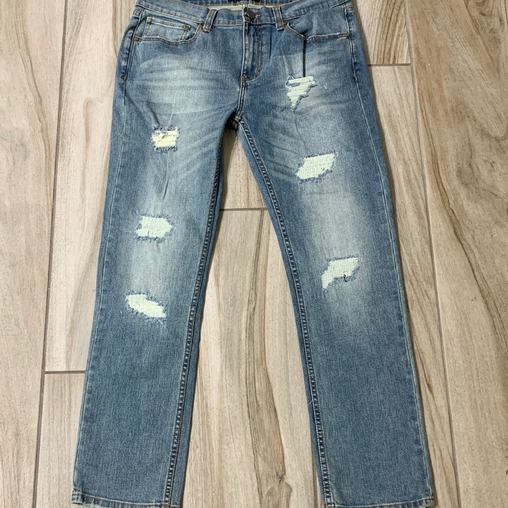 LIKE NEW RSQ JEANS LONDON SKINNY IN BLUE